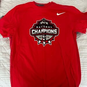 Georgia Bulldogs National Championship T-Shirt (Small)